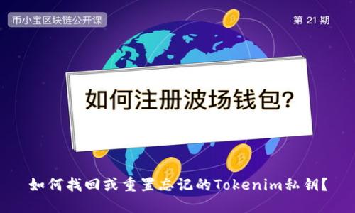 如何找回或重置忘记的Tokenim私钥？