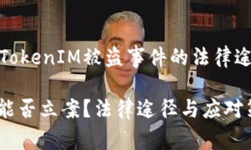 能够有效处理TokenIM被盗事件的法律途径与应对策略

TokenIM被盗能否立案？法律途径与应对策略