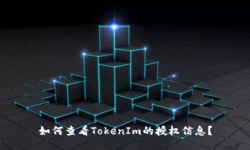 如何查看TokenIm的授权信息？