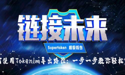 如何使用Tokenim导出路径: 一步一步教你轻松完成