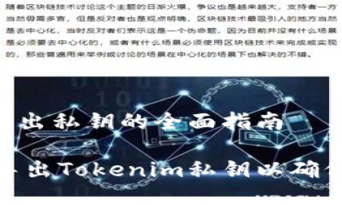 Tokenim导出私钥的全面指南

如何安全导出Tokenim私钥以确保资产安全